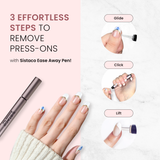 Velour Nights - Oval Sustainable Nails