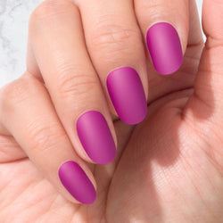 Sustainable Nails  - Aubergine - Oval - PRE ORDER