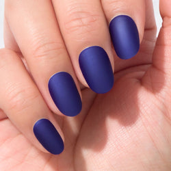 Sustainable Nails  - Denim - Oval - PRE ORDER