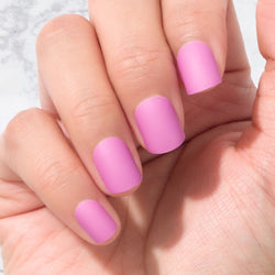 Sustainable Nails  - Wild Orchid - Square  - PRE ORDER