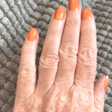 A vibrant and lively coral pink colour