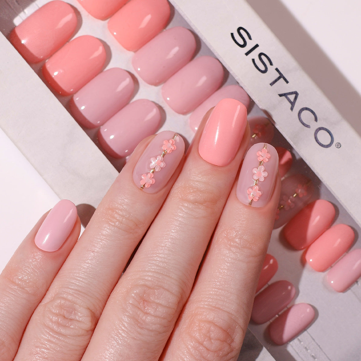 Petal Pressed - Oval Sustainable Nails - Pre-Order