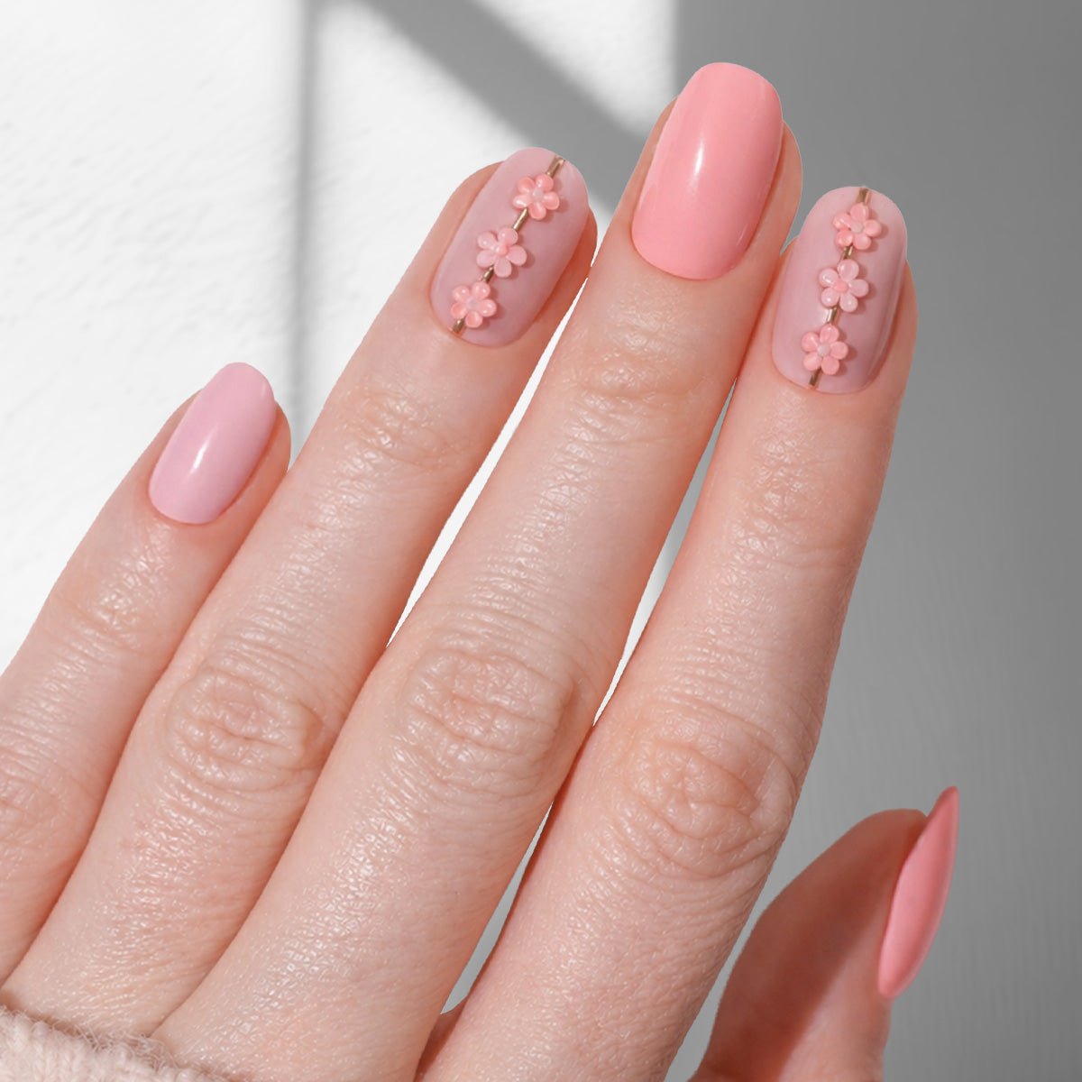 Petal Pressed - Oval Sustainable Nails - Pre-Order
