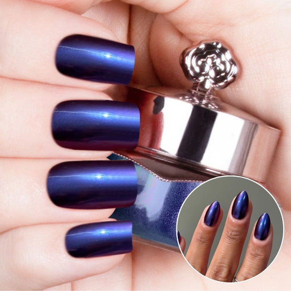 Blue Haven - Metallic Nail Powder - Pre-Order