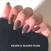 Glazed Plum - Metallic Nail Powder