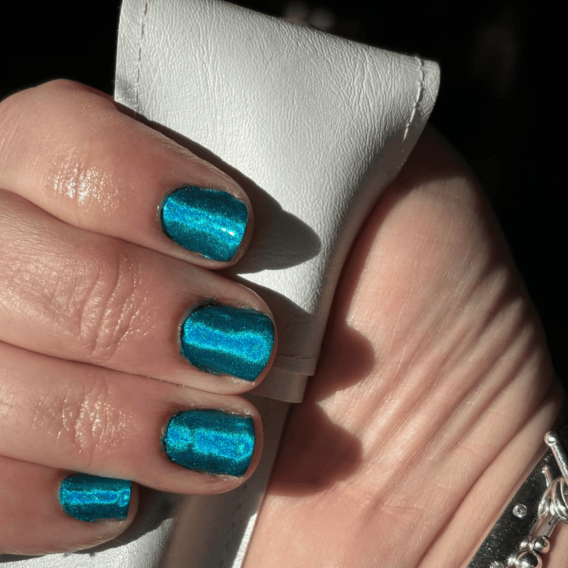 Glacier Blue - Holographic Nail Powder