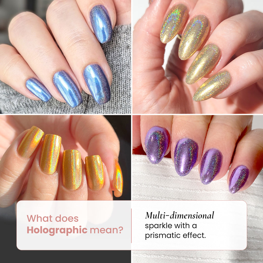 Latte - Holographic Nail Powder