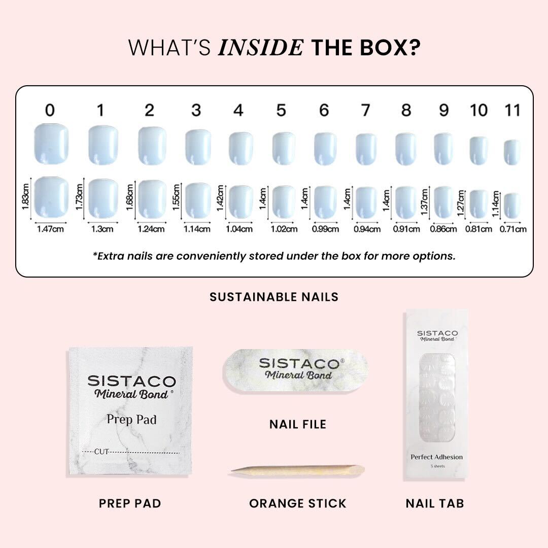 Petal Pressed - Oval Sustainable Nails - Pre-Order