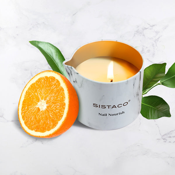 Nail Nourish Candle - Rose + Bergamot - Pre Order