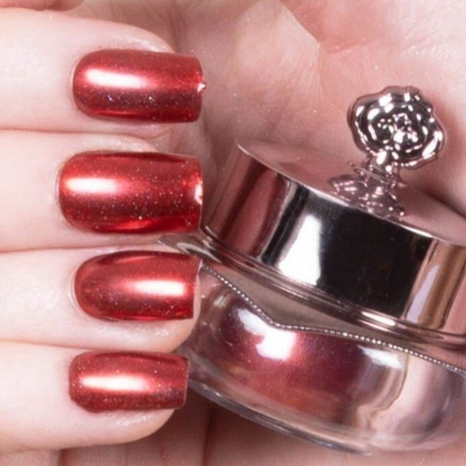 Ruby - Metallic Nail Powder