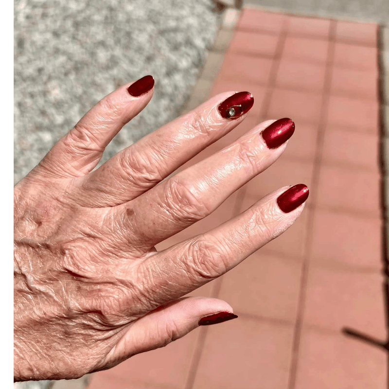 Ruby - Metallic Nail Powder