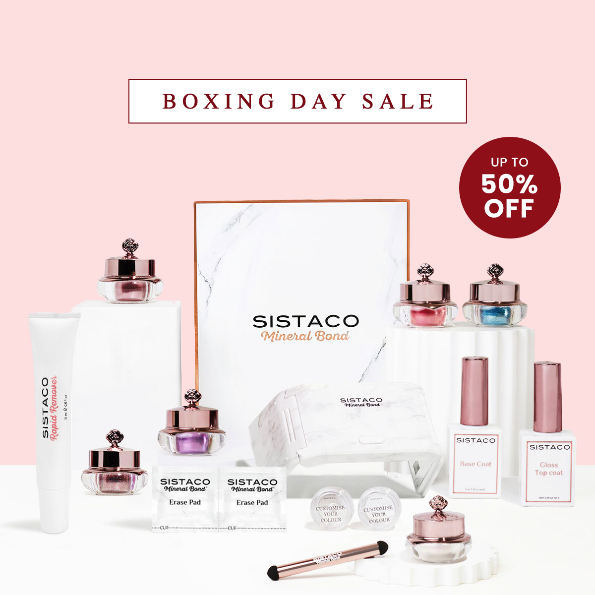 Mineral Bond Nail Set