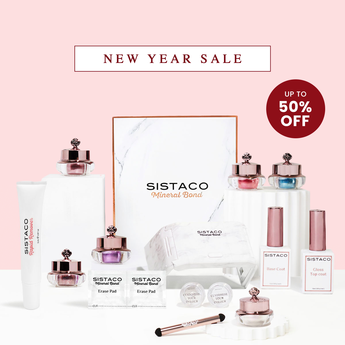 Mineral Bond Nail Set