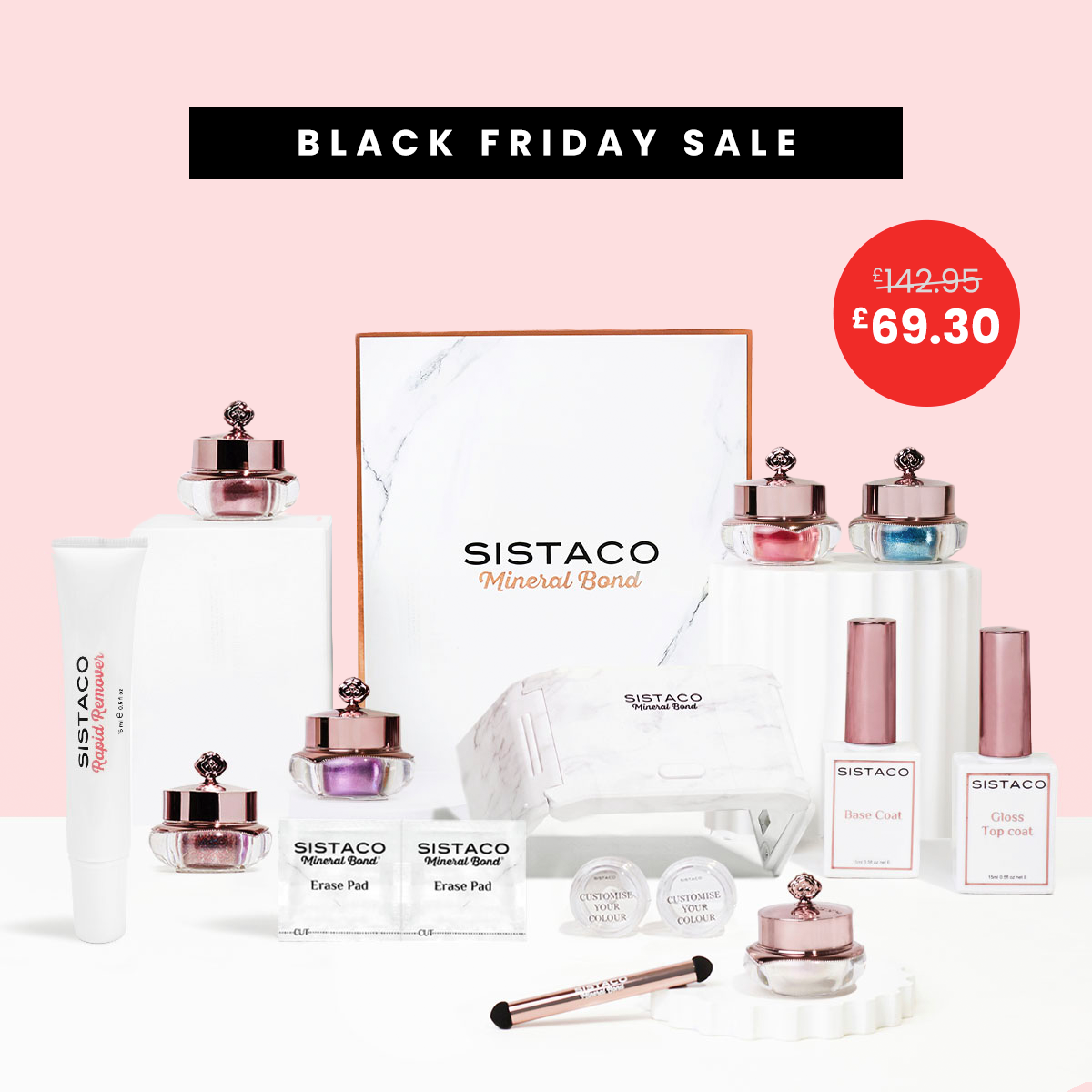 Sistaco™ Mineral Bond Nail Set