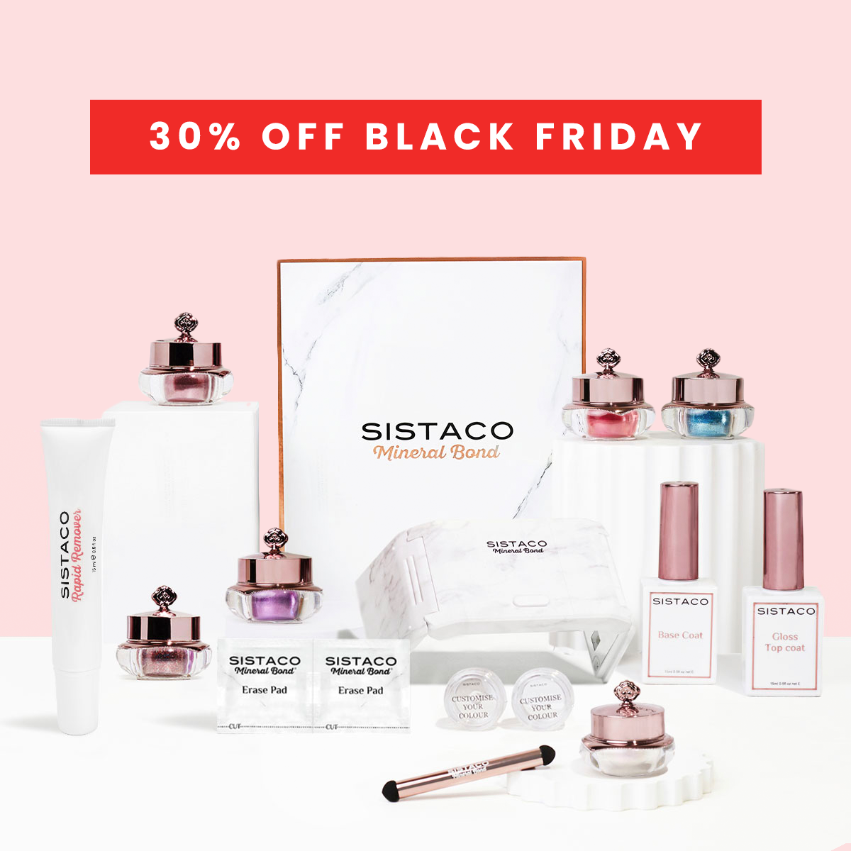 Mineral Bond Nail Set