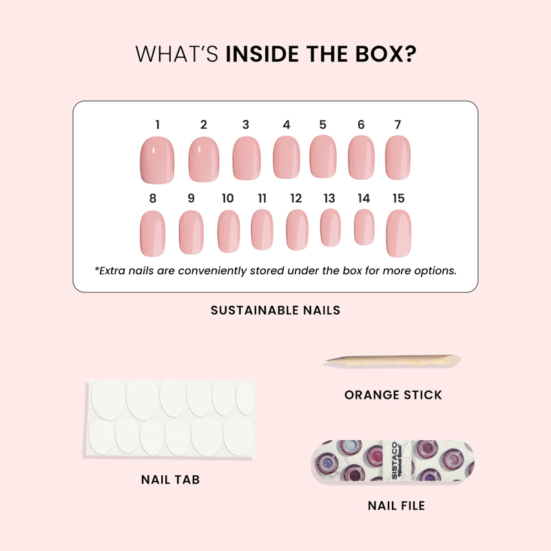 Christmas Giving - Oval Sustainable Nails - Pre-Order