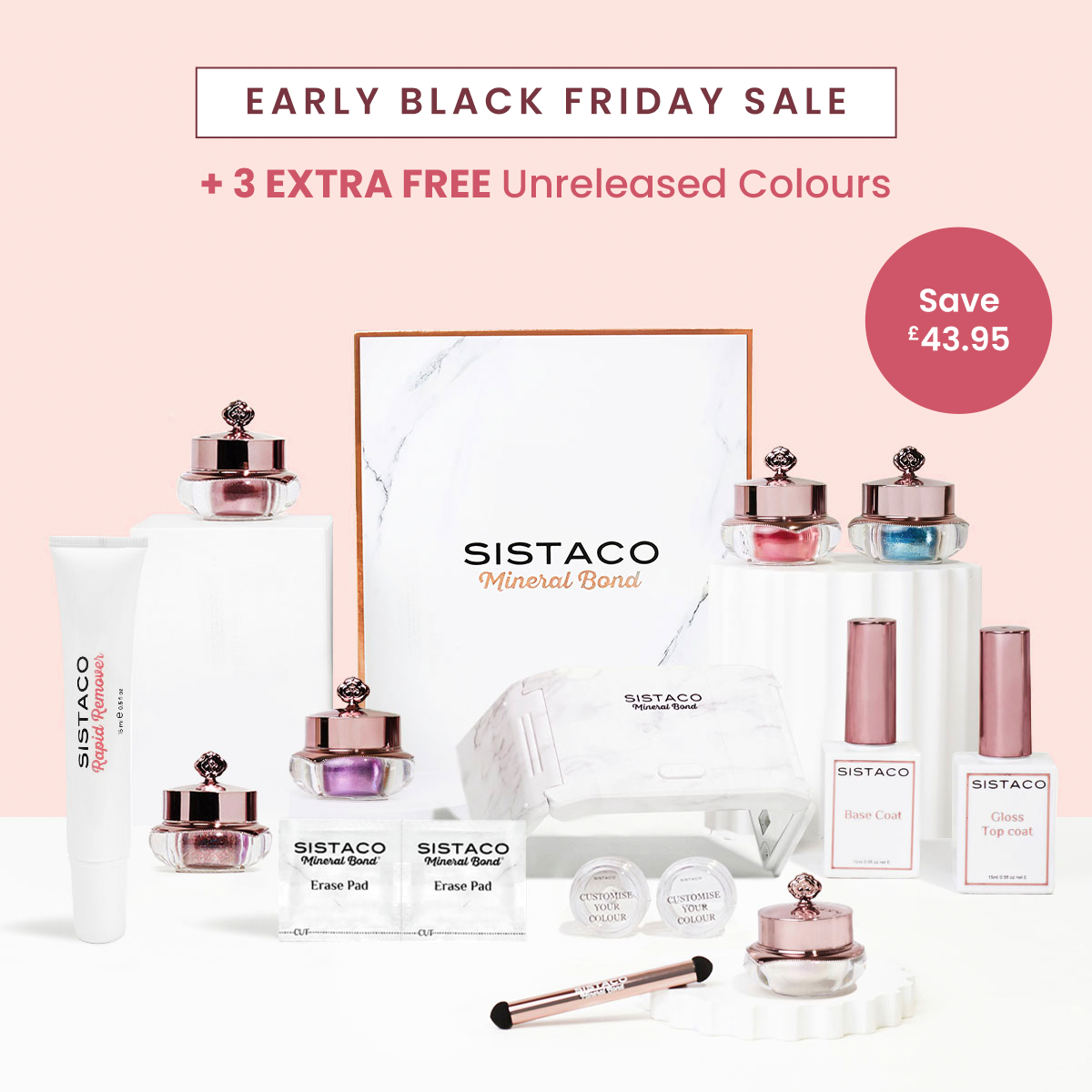 Sistaco™ Mineral Bond Nail Set