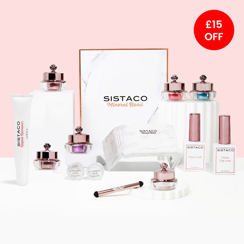 Sistaco™ Mineral Bond Nail Set (£15 OFF YOUR NAIL SET + FREE GIFT!)
