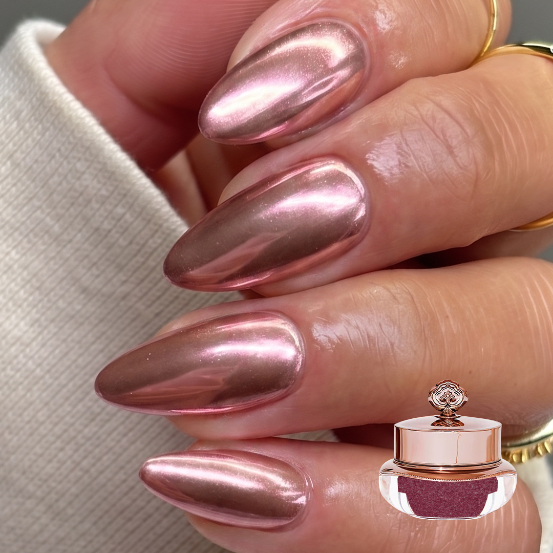 Blush - Metallic Nail Powder