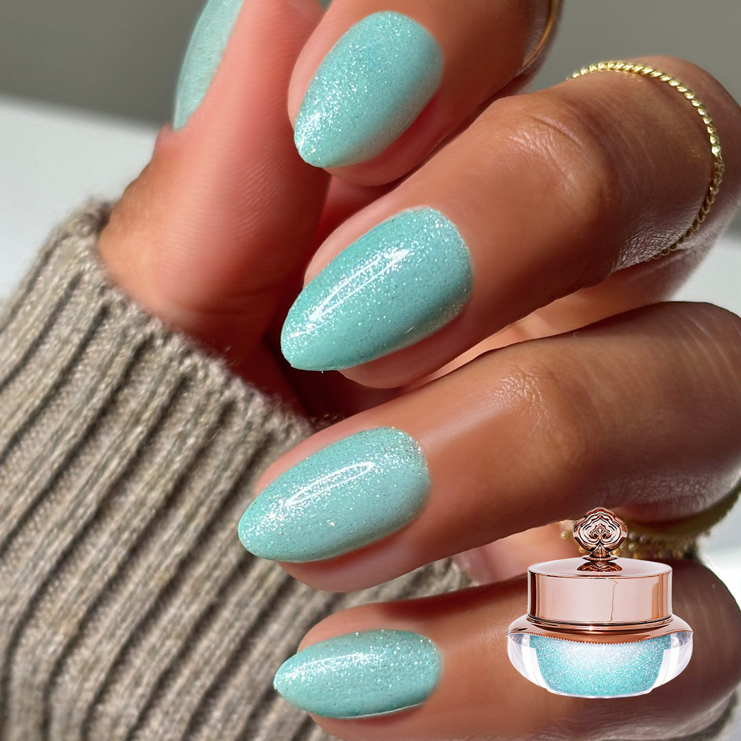 Tiffany Shimmer - Matte Nail Powder