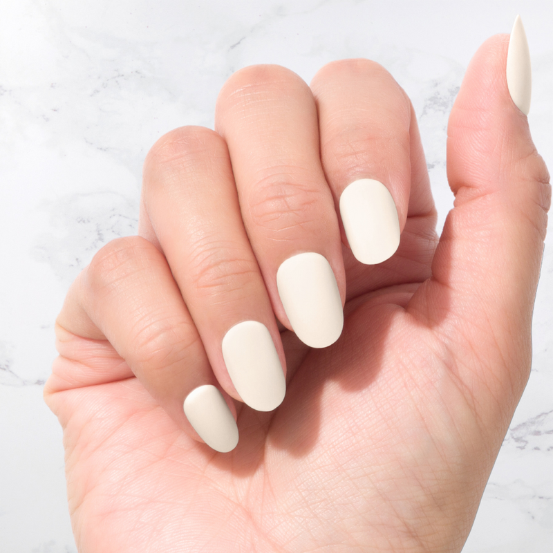 Sustainable Nails  - Buttermilk - Oval - PRE ORDER
