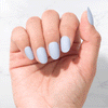 Sustainable Nails  - Cambridge Blue - Oval - PRE ORDER