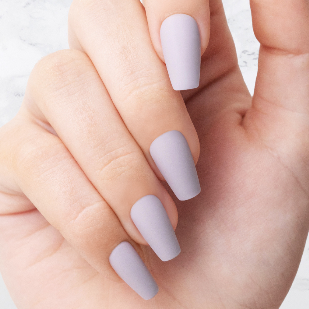 Dove - Coffin Sustainable Nails