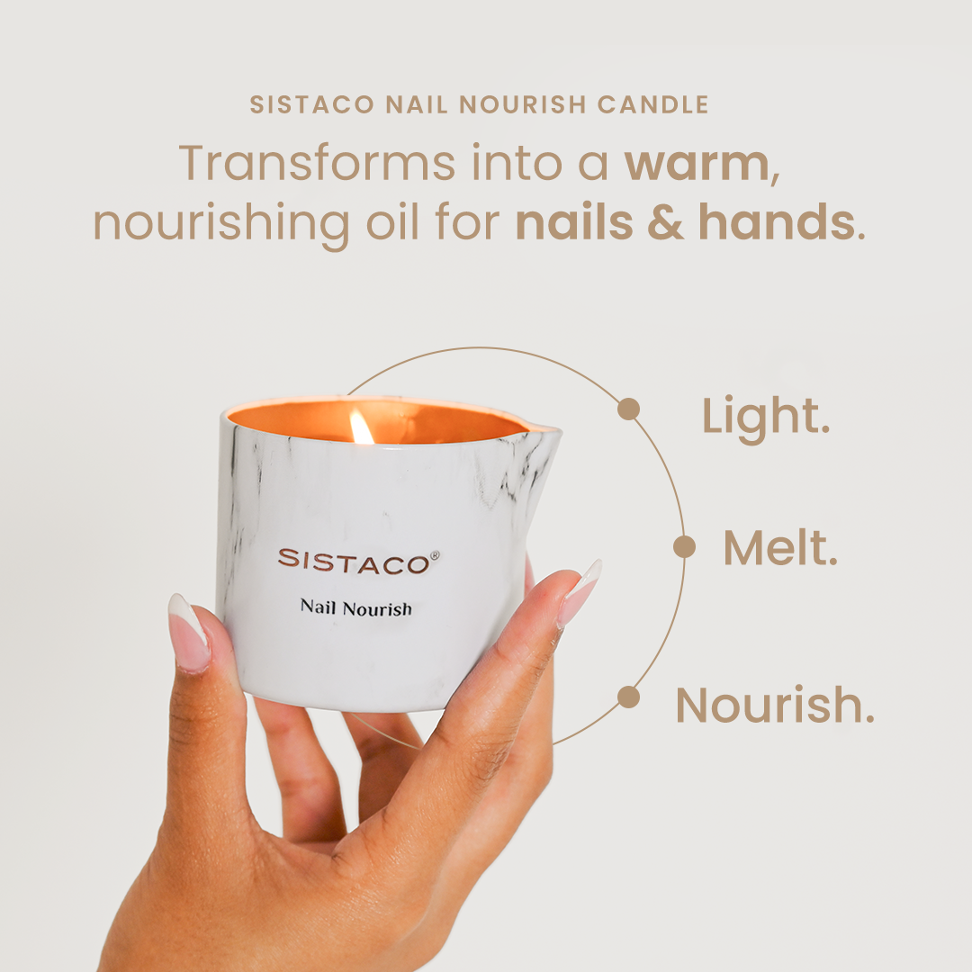 Nail Nourish Candle - Citrus Paradisi Grapefruit + Vanilla - Pre Order