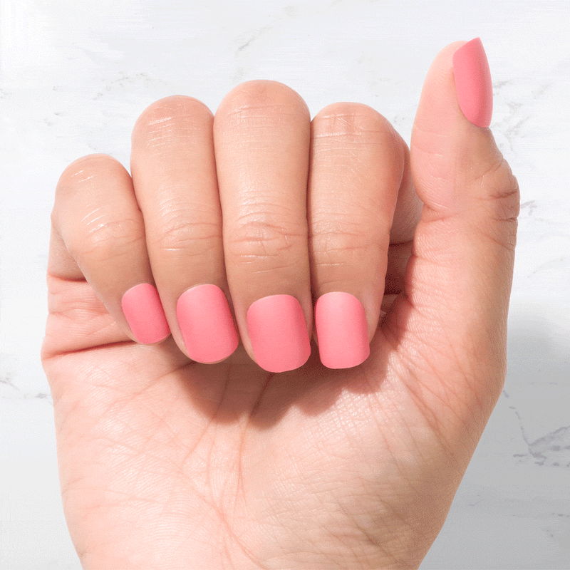 Sustainable Nails  - Paradise Pink - Square - PRE ORDER