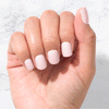 Sustainable Nails  - Pink Tint - Square - PRE ORDER