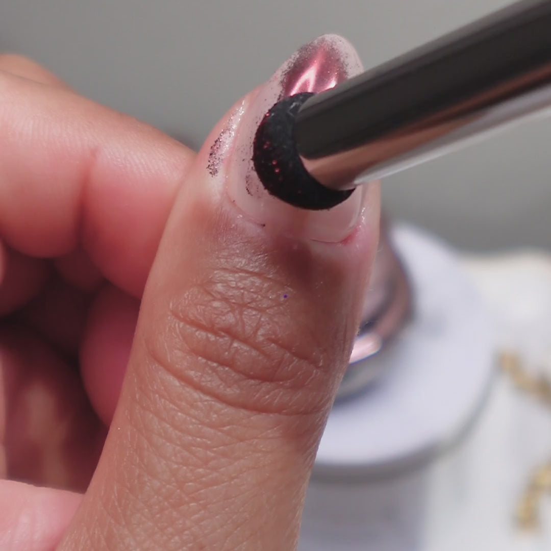 Wineberry - Metallic Nail Powder
