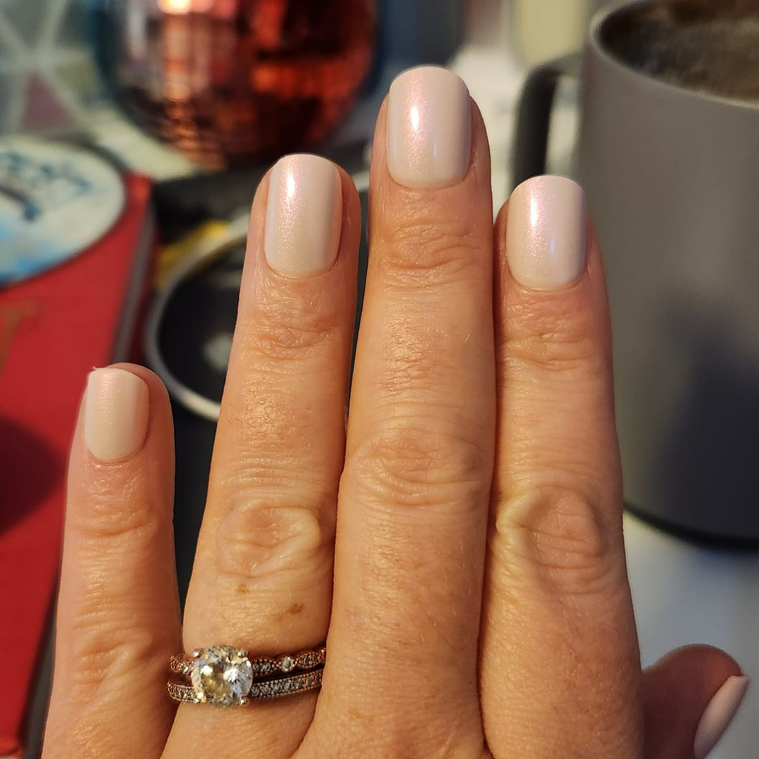 Rose Dust - Oval Sustainable Nails