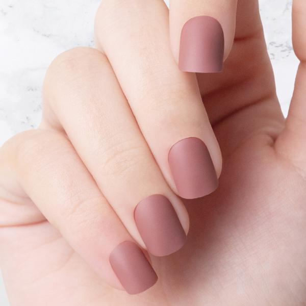 Walnut - Square Sustainable Nails